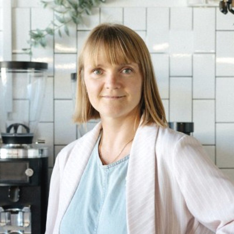 Darina Onoprienko, Cofundadora y CEO · Q Grader
