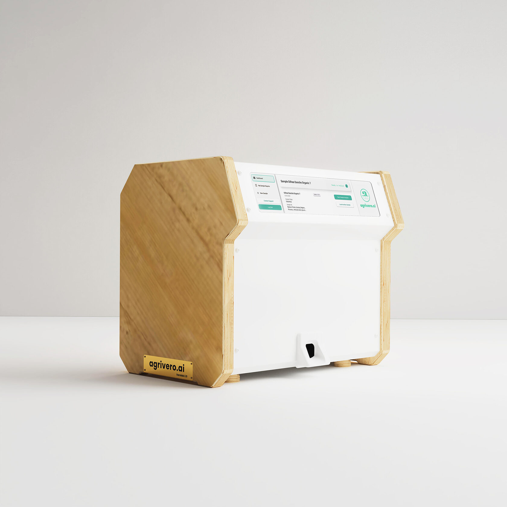 VeroLab device and scan workflow interface